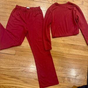 Ugg Rust Color Pant Set